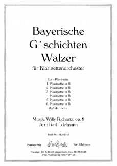 W. Richartz: Bayerische G'schichten-Walzer o, Klarch (Pa+St)
