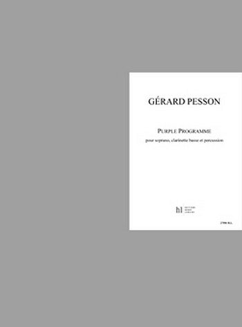 G. Pesson: Purple Programme (Part.)