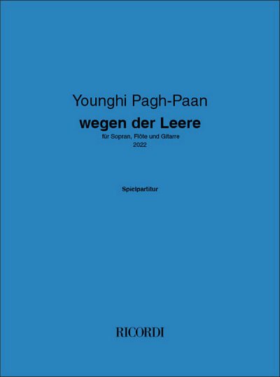 Y. Pagh-Paan: wegen der Leere (Part.)