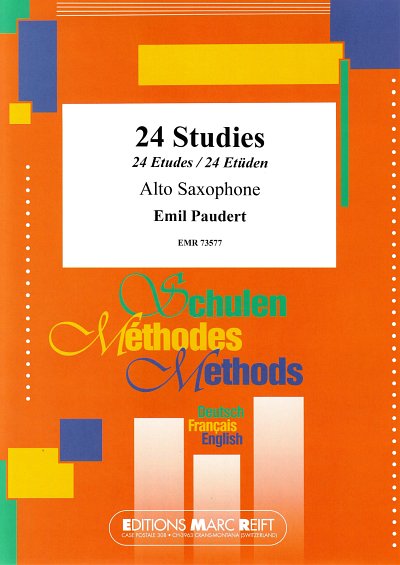 E. Paudert: 24 Studies, Asax