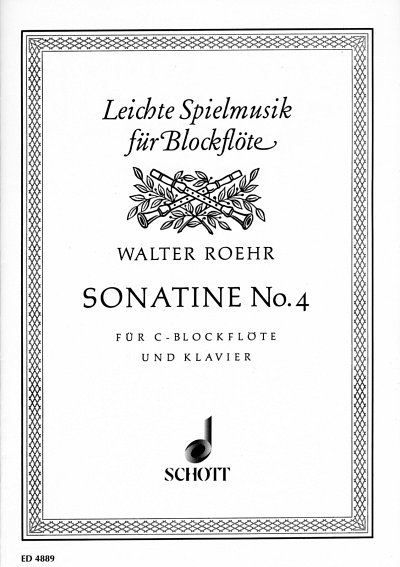 W. Roehr: Sonatine , Sbfl/VlKlav