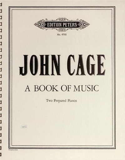 J. Cage: Book Of Music 2
