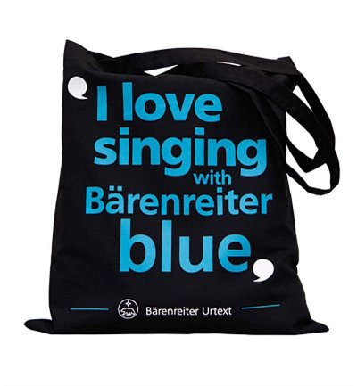 "I love singing with Bärenreiter blue"