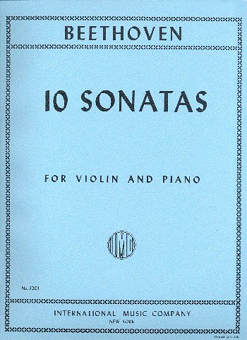 L. v. Beethoven: Ten Sonatas, VlKlav (KlavpaSt)