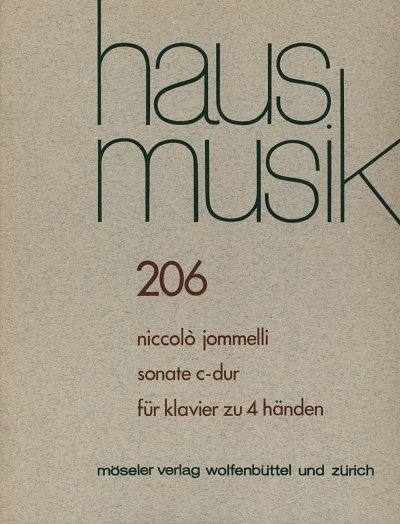 N. Jommelli: Sonate C-Dur Hausmusik 206