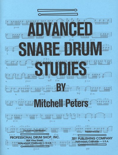 M. Peters: Advanced Snare Drum Studies, Kltr