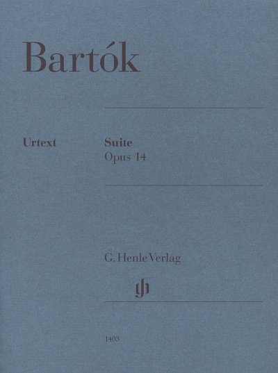 B. Bartok: Suite op. 14, Klav