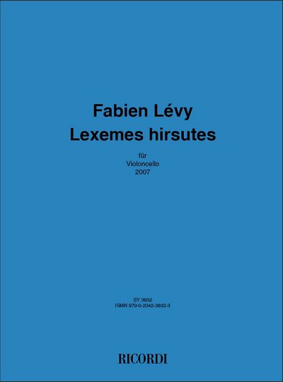 F. Lévy: Lexemes Hirsutes, Vc