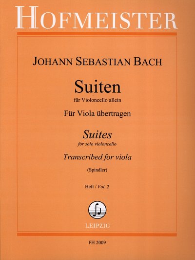 J.S. Bach: Suiten für Violoncello Band 2 (Nr.4-6)