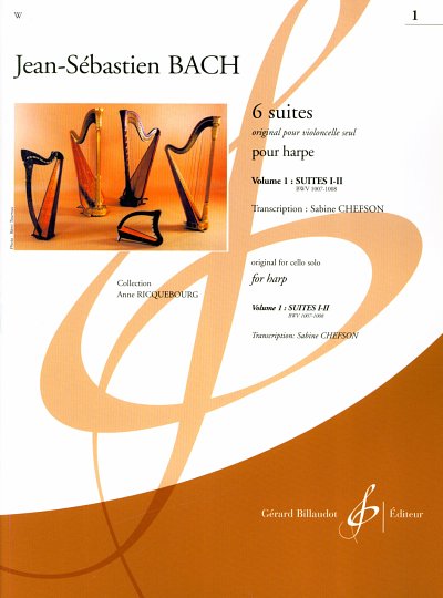 J.S. Bach: 6 Suites Volume I : Suites I-Ii, Hrf