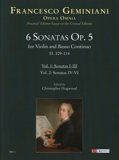 F. Geminiani: 6 Sonatas Volume 1 op.5 H.109-114