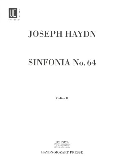 J. Haydn: Sinfonia Nr. 64 A-Dur Hob. I:64, Sinfo (Vl2)