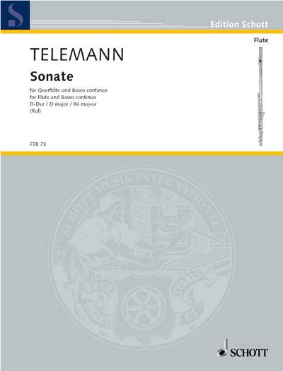 DL: G.P. Telemann: Sonate D-Dur, FlBc