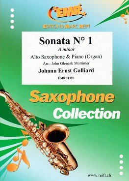 J.E. Galliard: Sonata N° 1 in A minor, AsaxKlaOrg