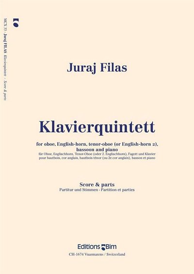 J. Filas: Klavierquintett