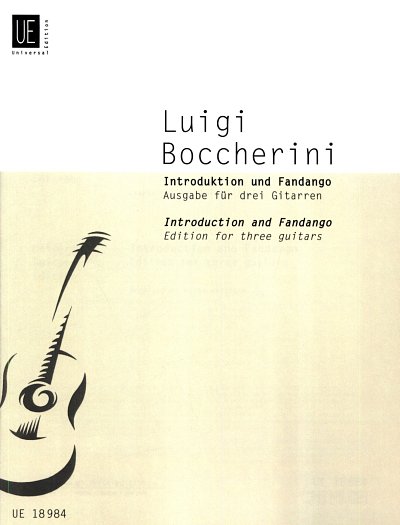 L. Boccherini: Introduktion und Fandango, 3Git (Pa+St)