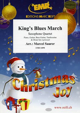 M. Saurer: King's Blues March, 4Sax