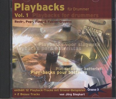 J. Sieghart: Playbacks für Drummer 1, Drst (CD)
