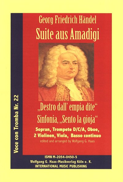 G.F. Handel: Destro Dall' Empia Dite Sinfonia Sento La Gioja