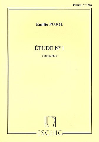 E. Pujol: Étude No. 1, Git
