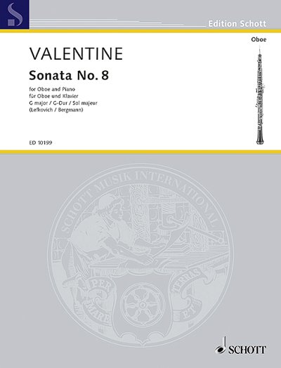 R. Valentine: Sonata Nr. 8 G-Dur , ObKlav