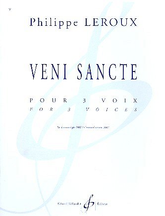 P. Leroux: Veni Sancte - 3 Sopranos (Pa+St)