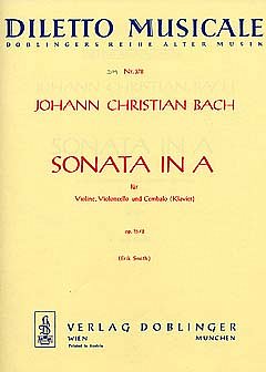 J.C. Bach: Sonate A-Dur Op 15/2 Diletto Musicale