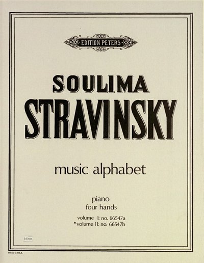 I. Strawinsky: Music Alphabet, Band 2