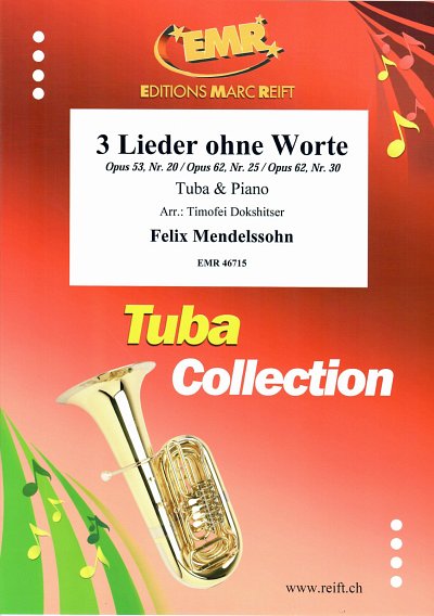 F. Mendelssohn Barth: 3 Lieder ohne Worte, TbKlav