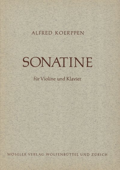 A. Koerppen: Sonatine