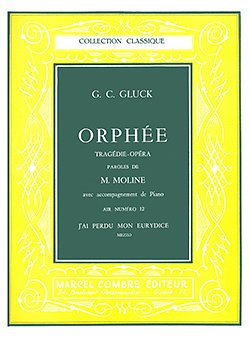 C.W. Gluck: Orphée n°12 J'ai perdu mon Eurydice, GesKlav
