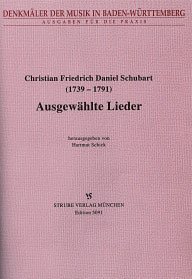 Schubart Christian Daniel Friedrich: Ausgewaehlte Lieder Den
