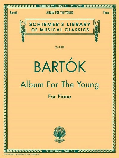 B. Bartók: Album for the Young, Klav