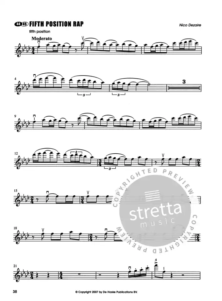 N. Dezaire: Violin Positions 4 & 5, Viol (+CD) (2)