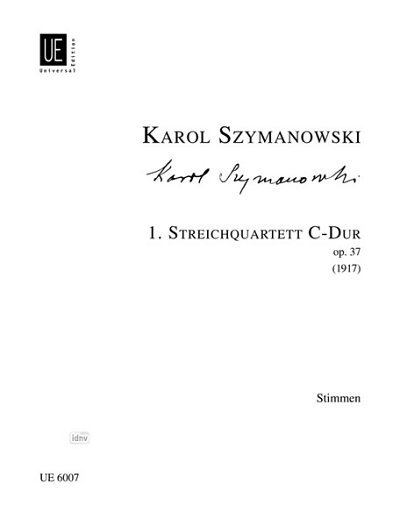 K. Szymanowski: Streichquartett Nr. 1 op. 37  (Stsatz)
