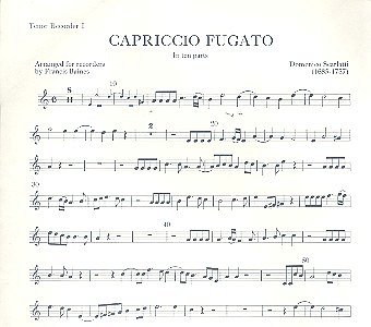 D. Scarlatti: Capriccio Fugato 