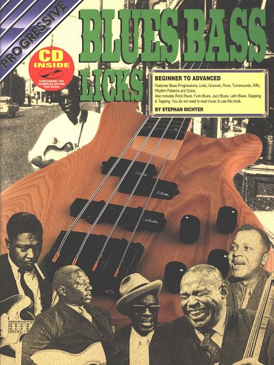 S. Richter: Blues Bass Licks (Bu+CD)
