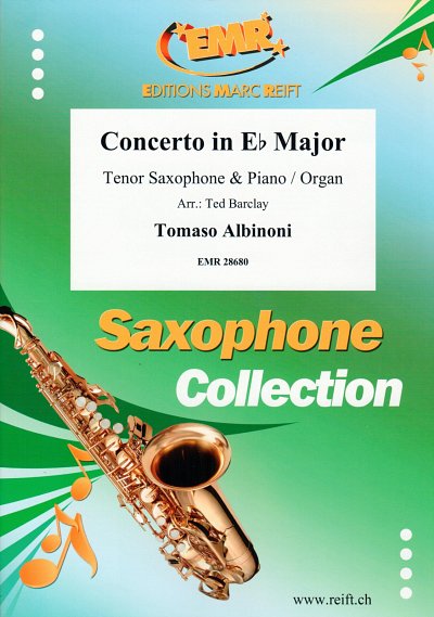 DL: T. Albinoni: Concerto in Eb Major, TsaxKlavOrg