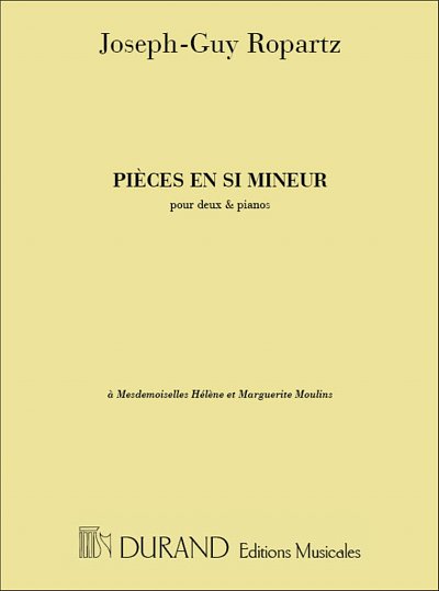 Piece En Si Mineur - Pour 2 Pianos, Klav4m (Part.)