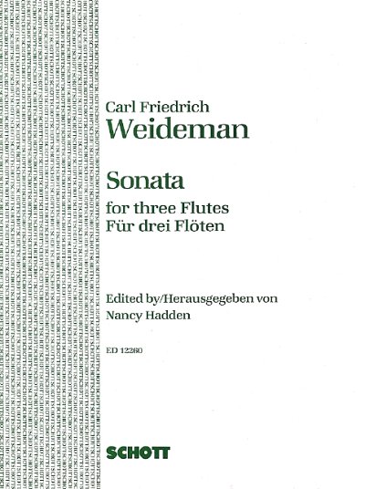 W.C. Friedrich: Sonata op. 3/6 , 3Fl (Stsatz)