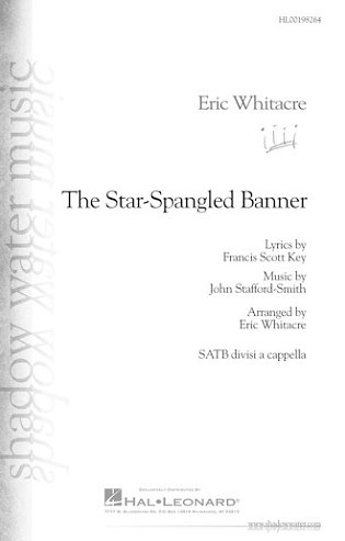 E. Whitacre: The Star-Spangled Banner (SATB), Gch (Chpa)