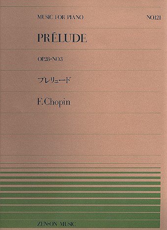 F. Chopin: Prélude op. 28/3, Klav