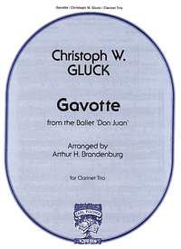 C.W. Gluck: Gavotte, 3Klar (Pa+St)