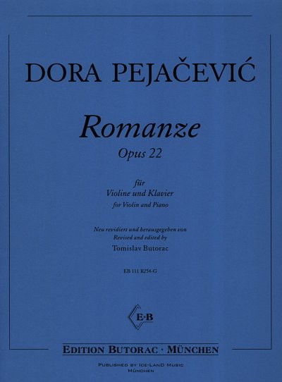 Pejacevic Dora: Romanze Op 22