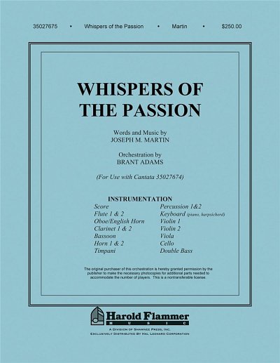 J.M. Martin: Whispers of the Passion