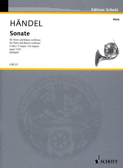 G.F. Händel: Sonate  F-Dur op. 1/10