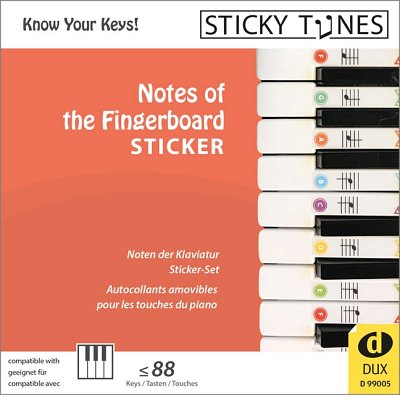 Sticky Tunes: Noten der Klaviatur, Klav/Keyb (Aufkl)