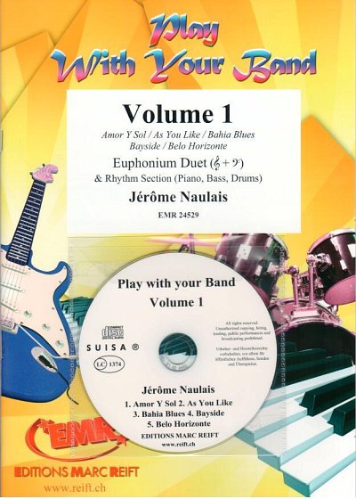 J. Naulais: Play With Your Band Volume 1 (+CD)