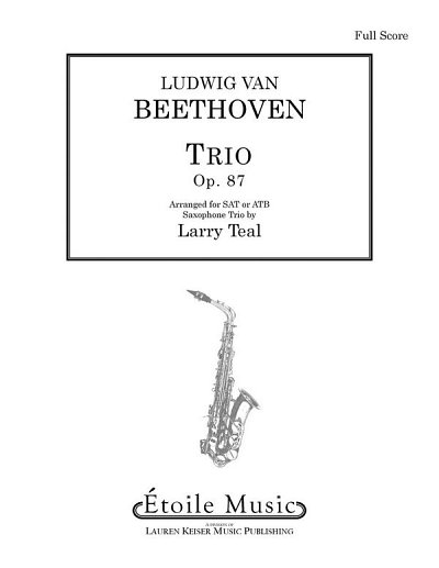 L. v. Beethoven: Trio, Op. 87, HolzEns (Part.)