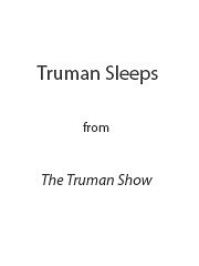 DL: P. Glass: Truman Sleeps, Klav